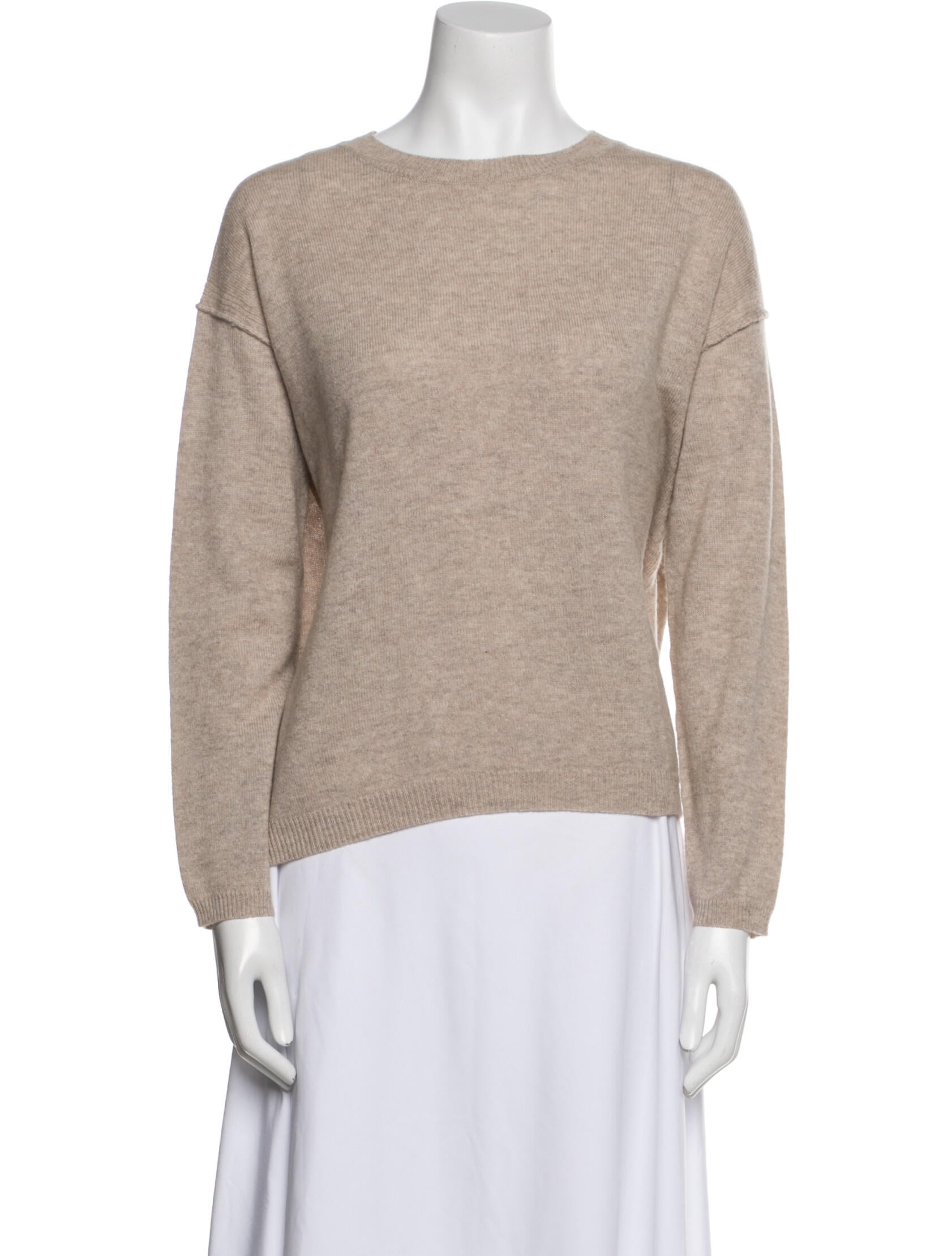 Inhabit Cashmere Bateau Neckline Sweater