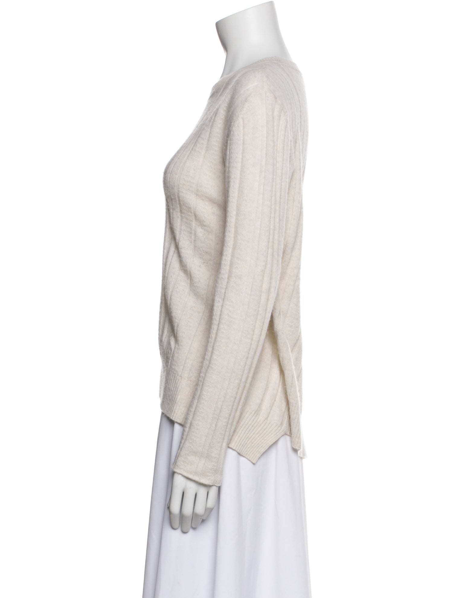 Inhabit Cashmere Bateau Neckline Sweater
