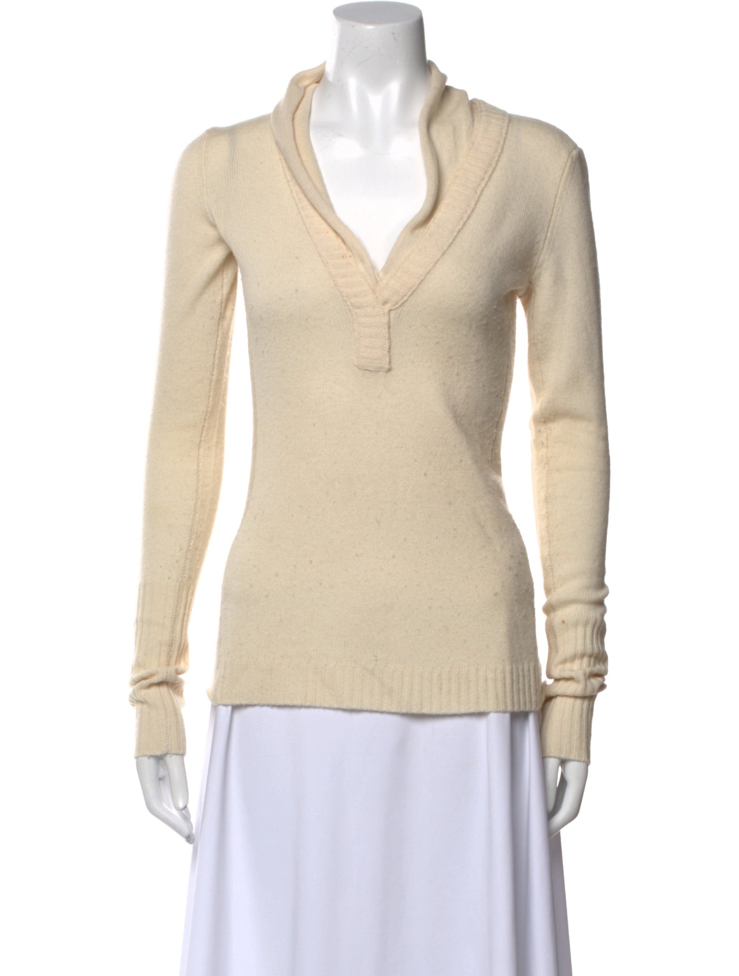 Inhabit Cashmere V-Neck Sweater