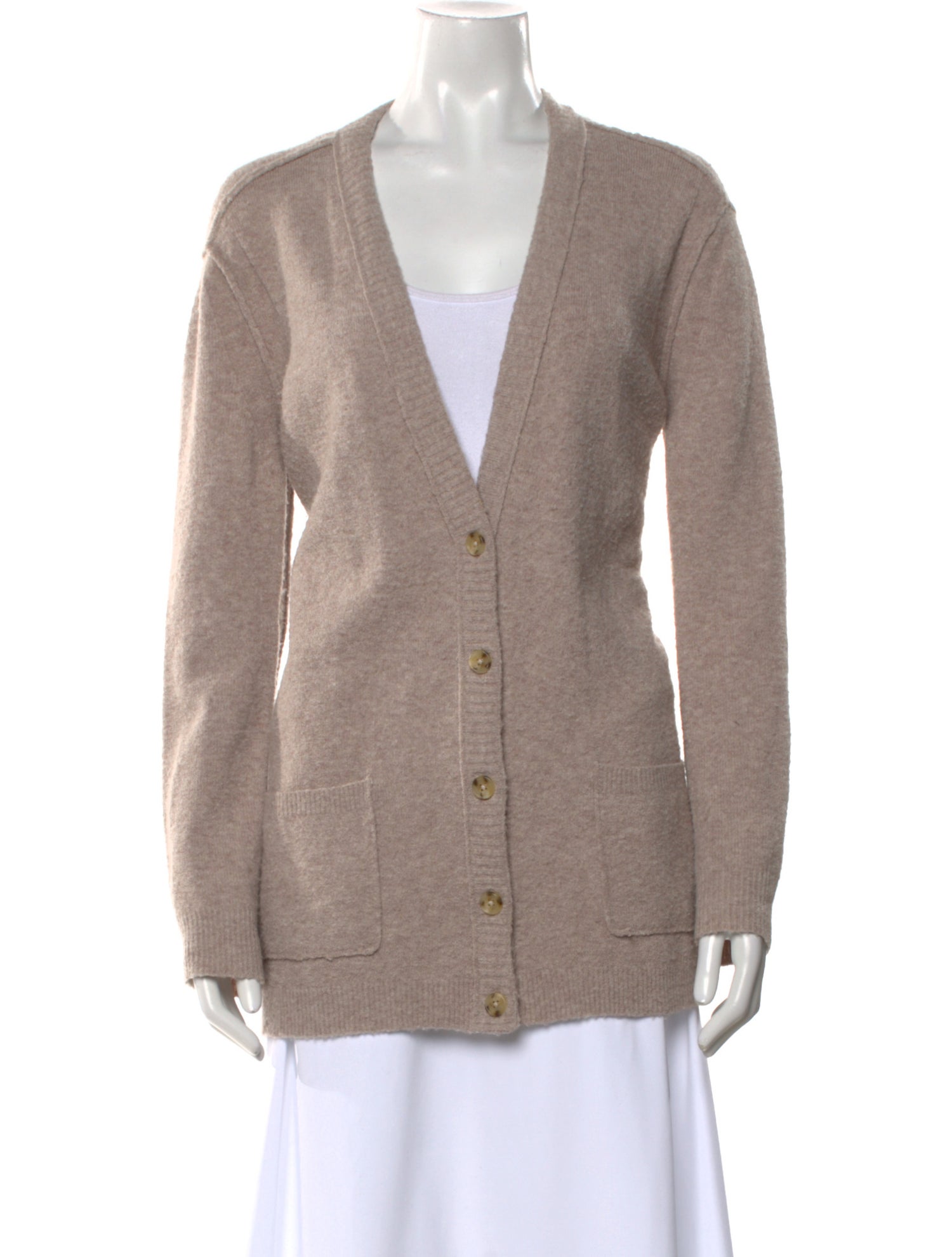 Inhabit Nylon V-Neck Sweater