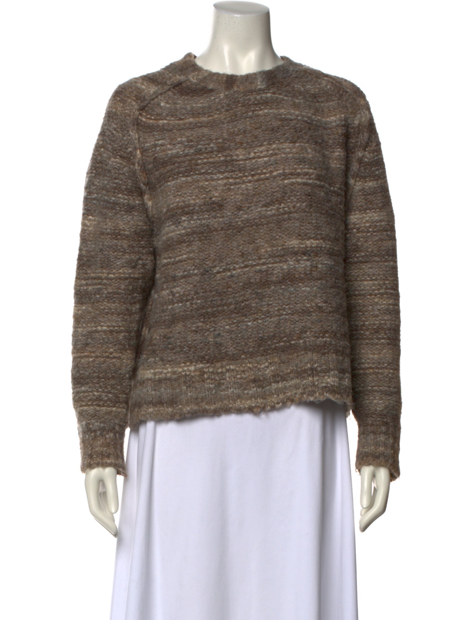 Inhabit Printed Crew Neck Sweater