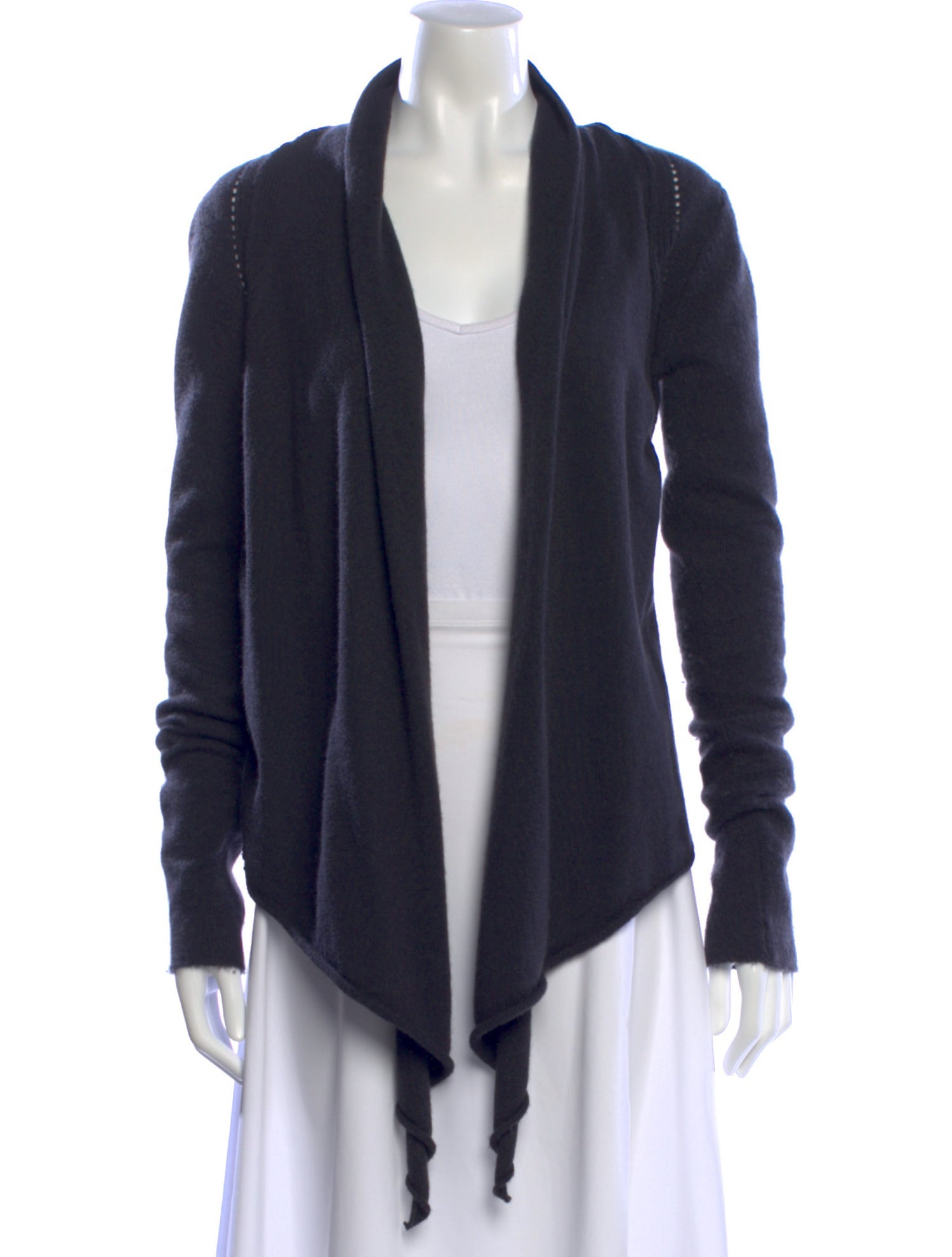 Inhabit Cashmere Open Front Sweater