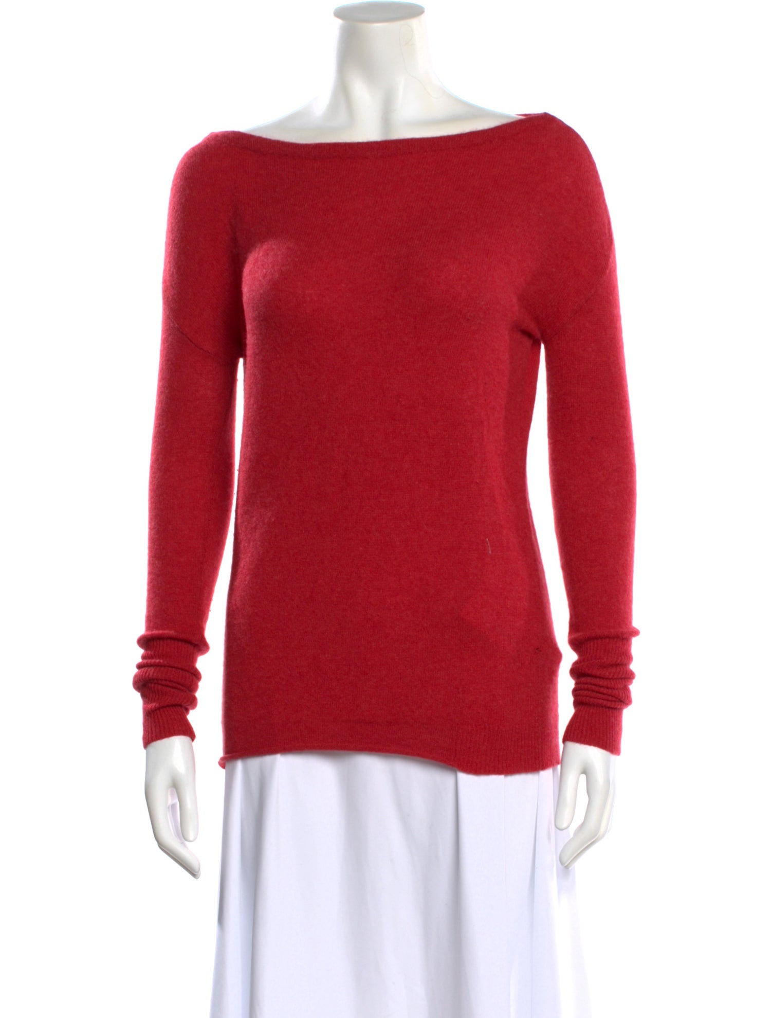 Inhabit Cashmere Bateau Neckline Sweater