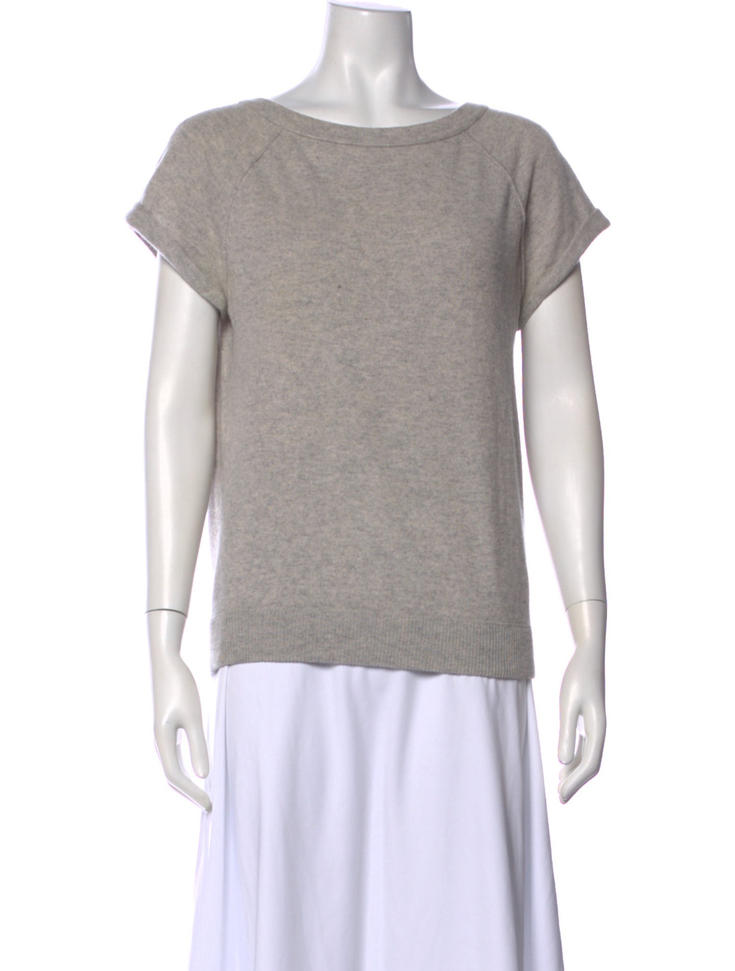 Inhabit Cashmere Bateau Neckline Sweater