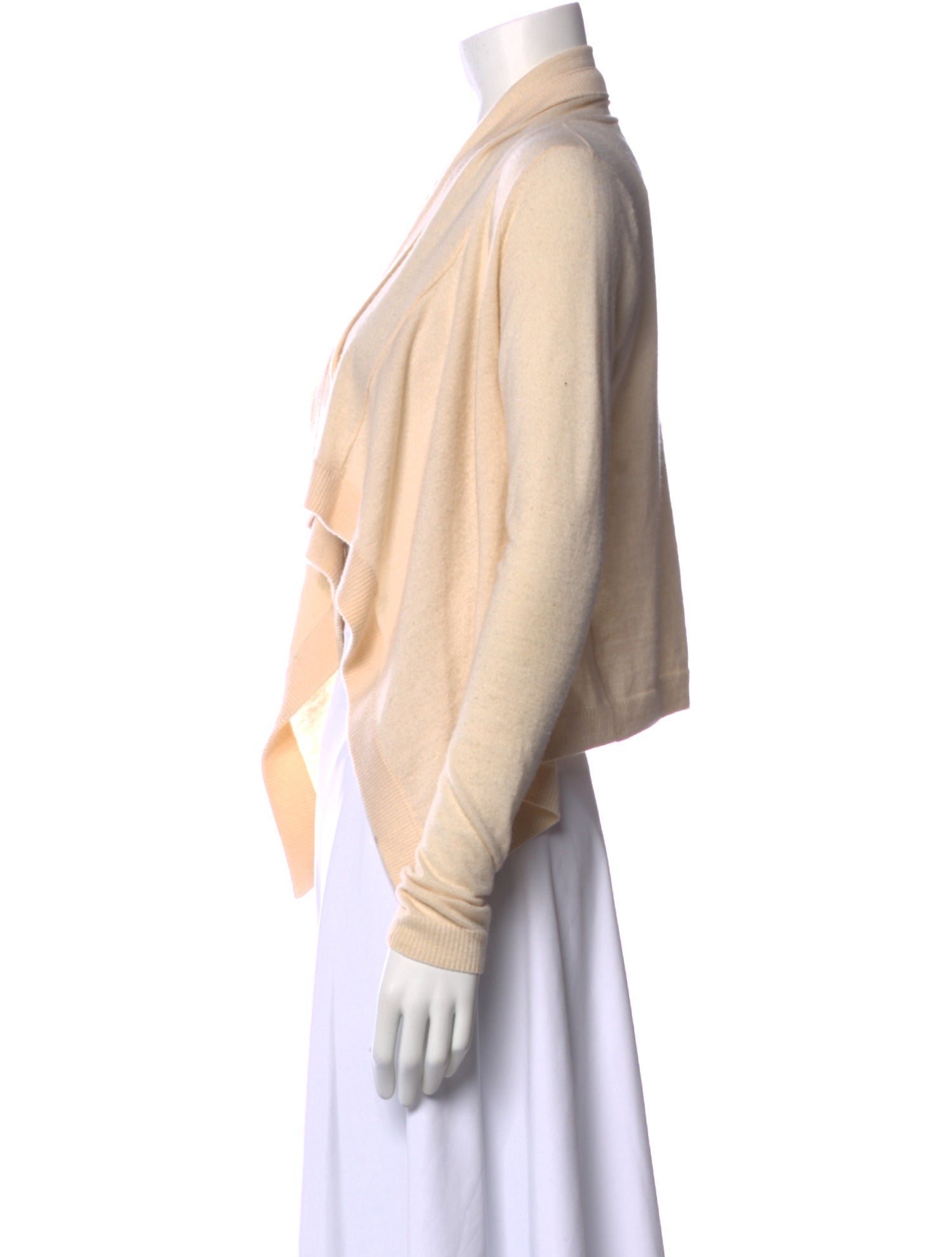 Inhabit Cashmere Open Front Sweater