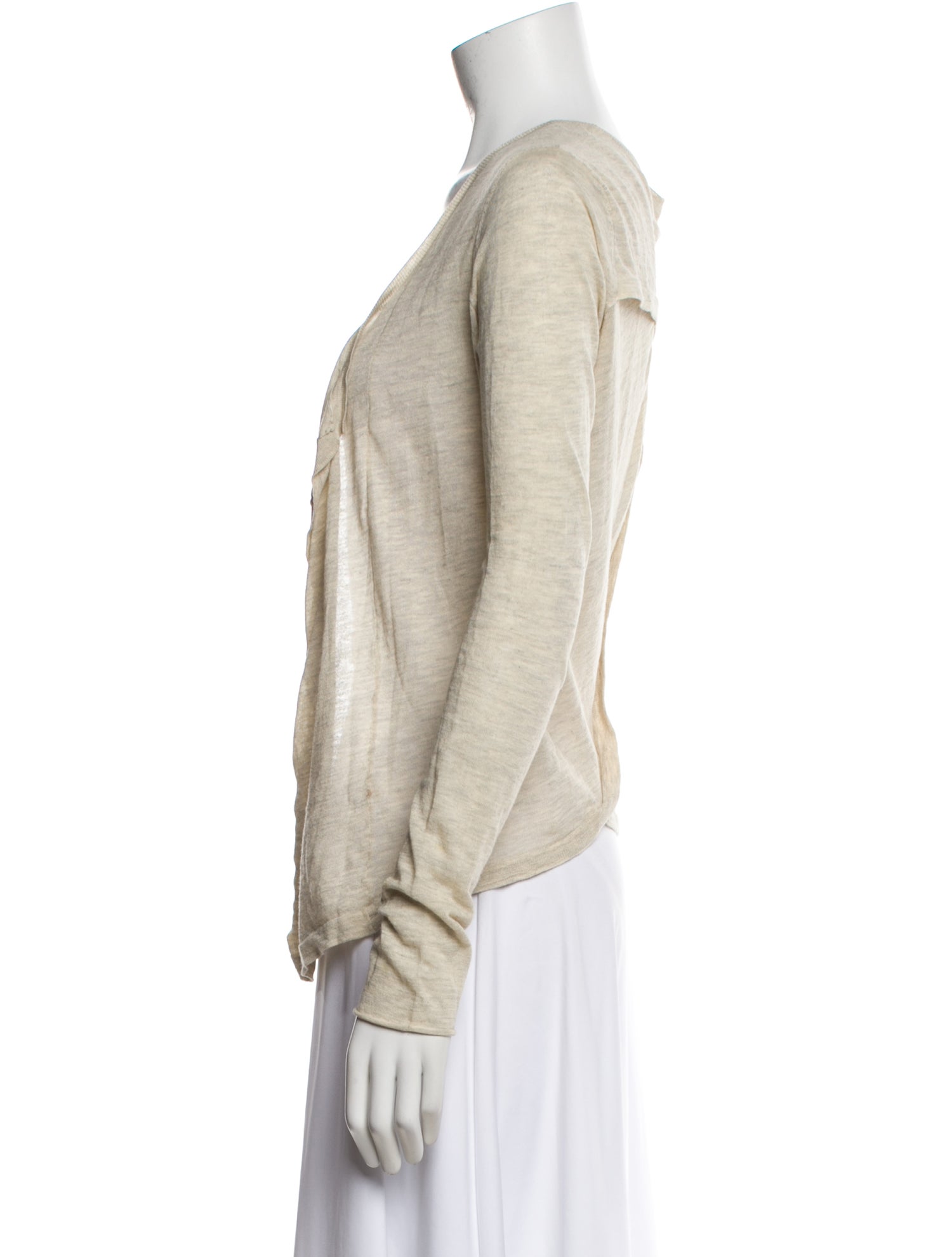 Inhabit Open Front Sweater