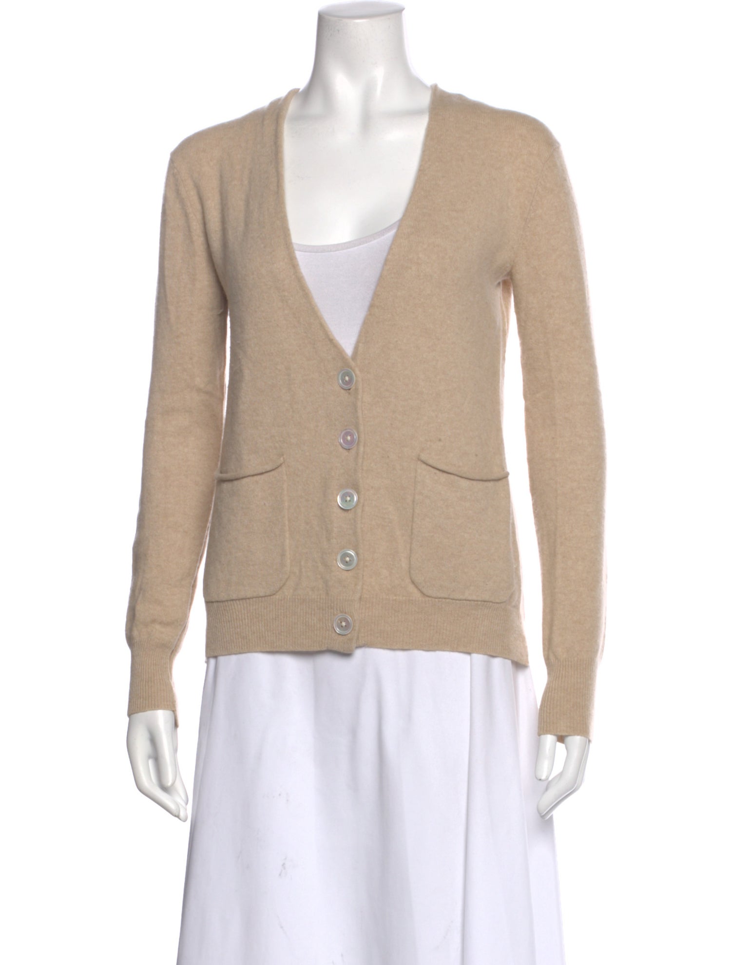 Inhabit Cashmere V-Neck Sweater