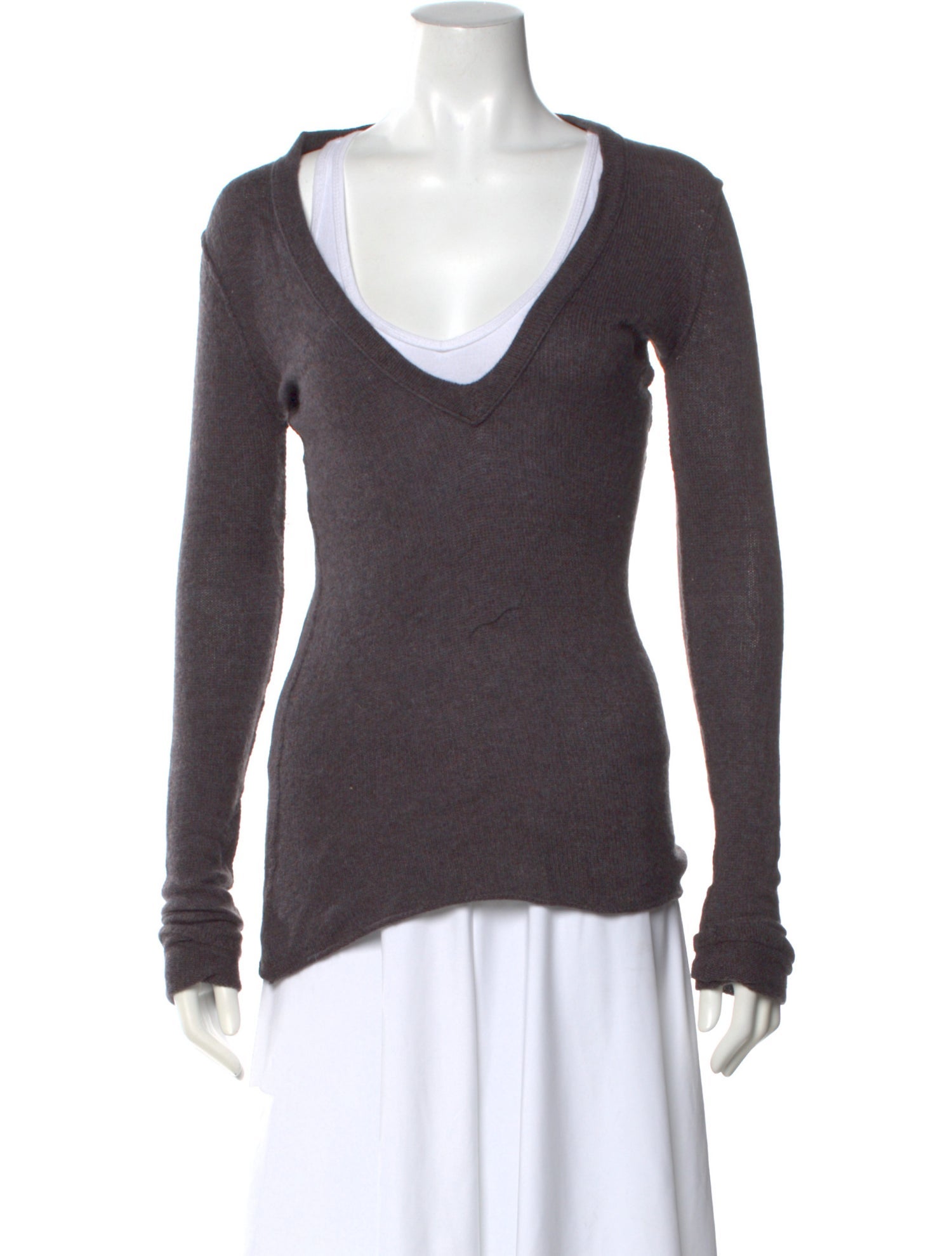Inhabit Cashmere V-Neck Sweater