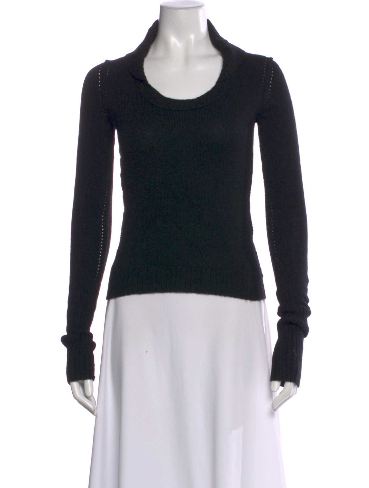 Inhabit Cashmere Scoop Neck Sweater