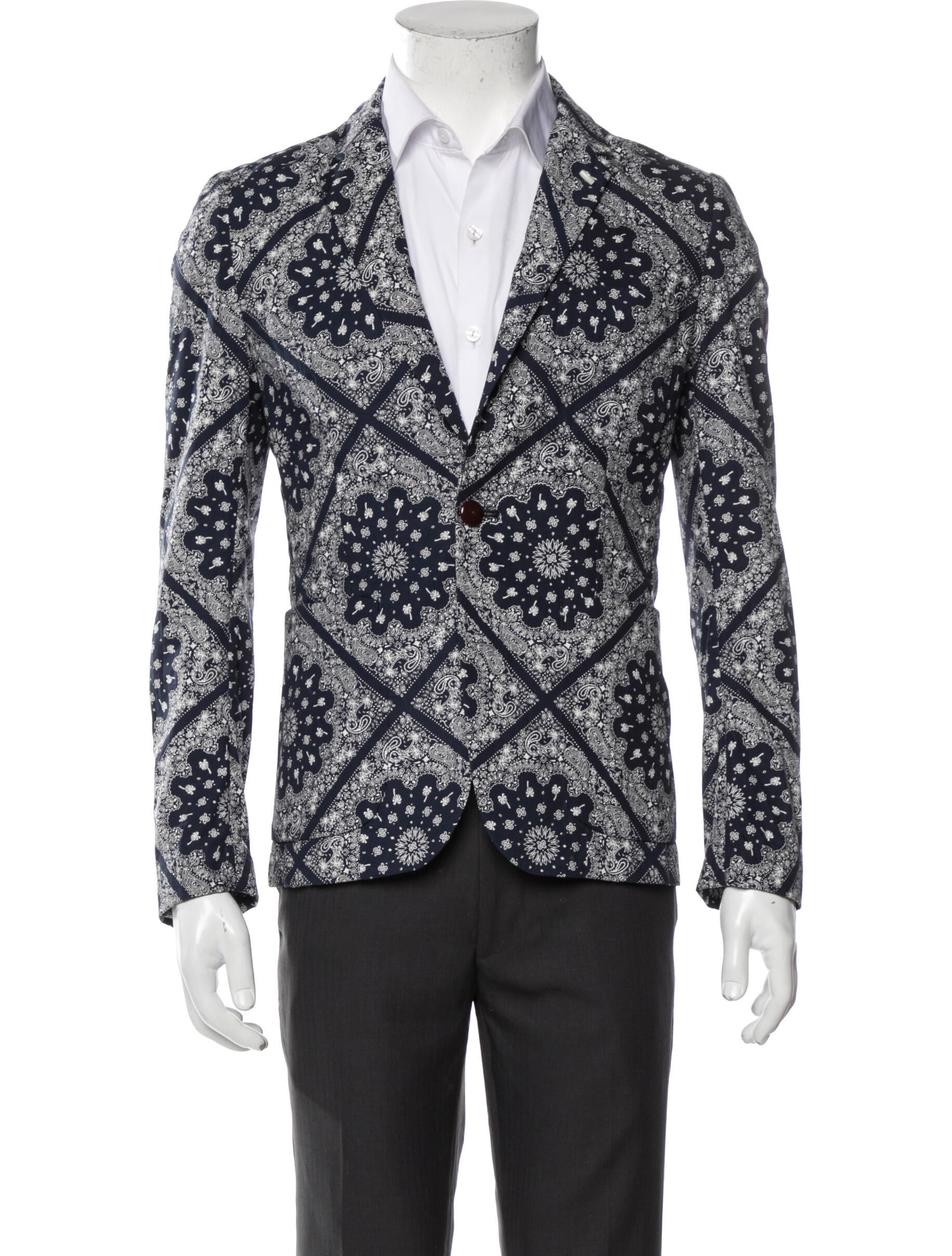 INITIAL Printed Blazer