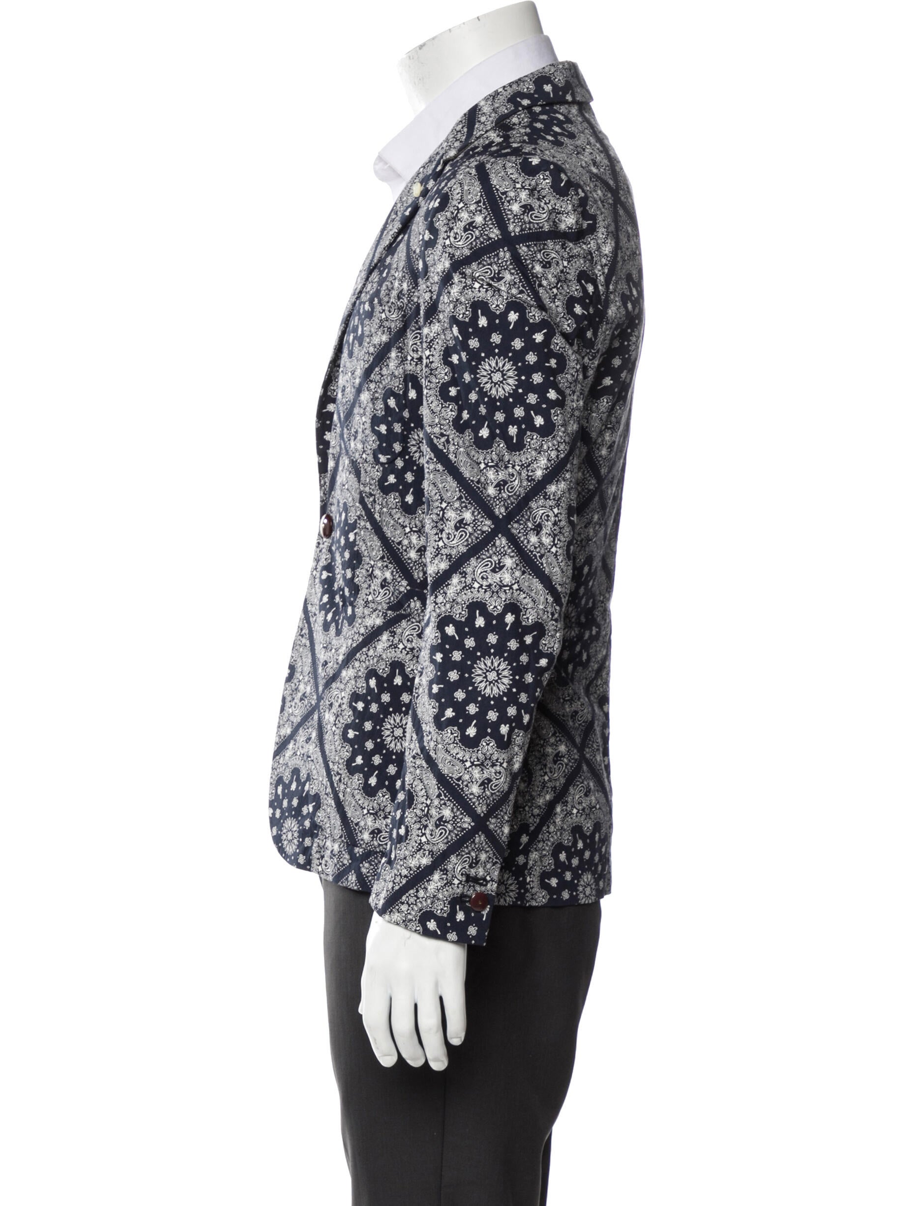 INITIAL Printed Blazer