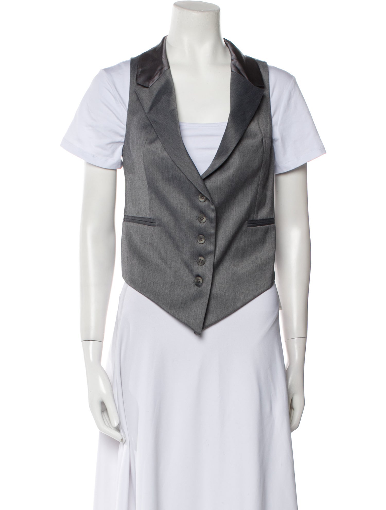 INITIAL Striped Vest