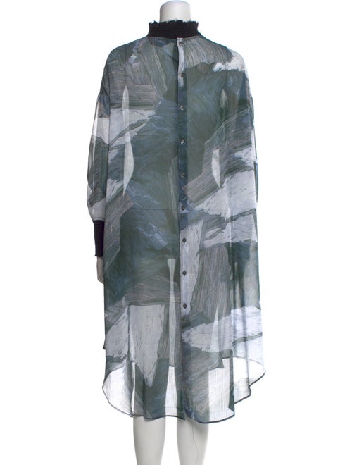 INITIAL Printed Midi Length Dress