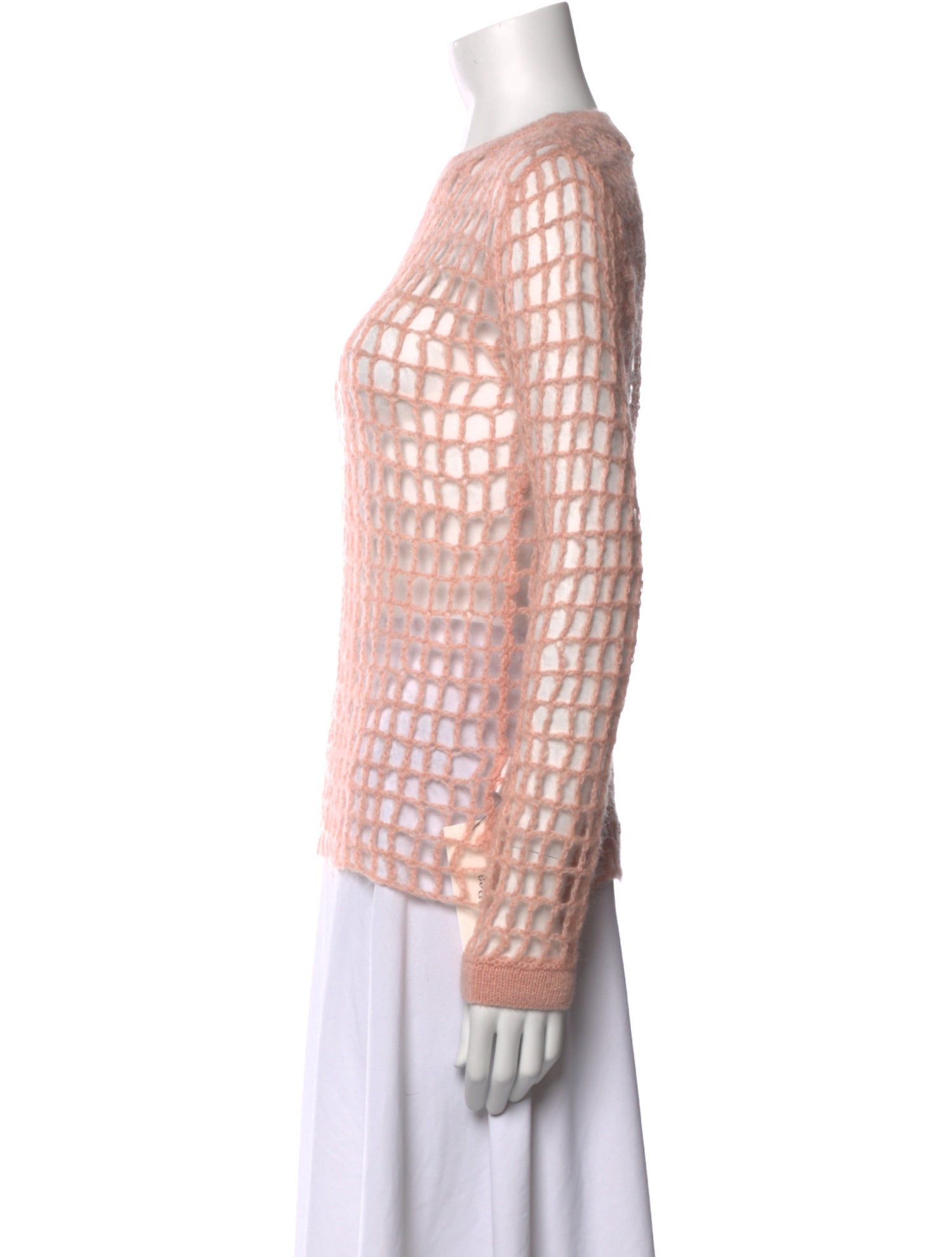 INITIAL Nylon Printed Blouse