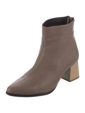 Intentionally Blank Leather Boots