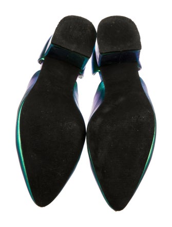 Intentionally Blank Leather D'Orsay Pumps