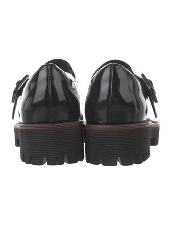 Intentionally Blank Leather Mary Jane Flats