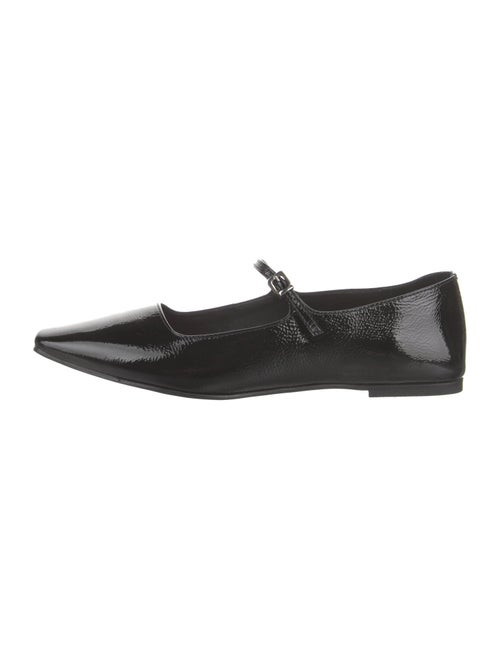 Intentionally Blank Patent Leather Mary Jane Flats