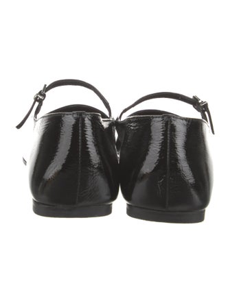 Intentionally Blank Patent Leather Mary Jane Flats