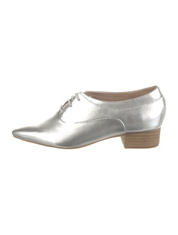 Intentionally Blank Flats Leather Oxfords 8