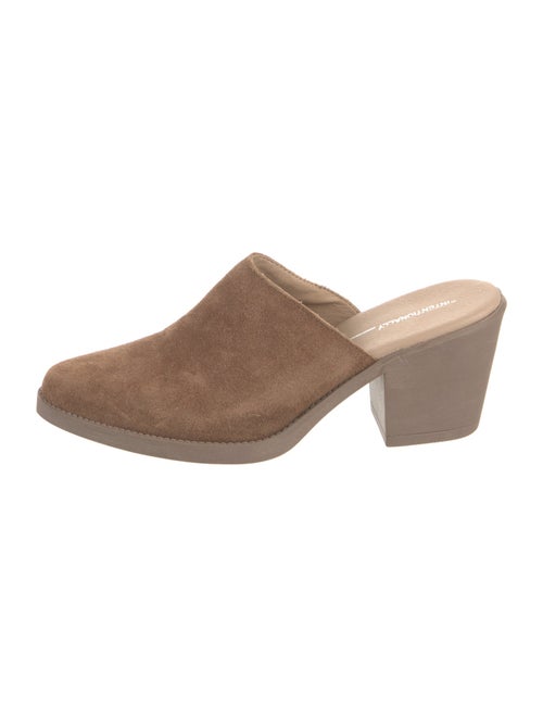Intentionally Blank Suede Mules
