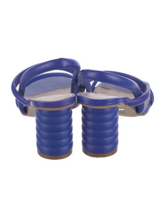 Intentionally Blank Leather Slingback Sandals