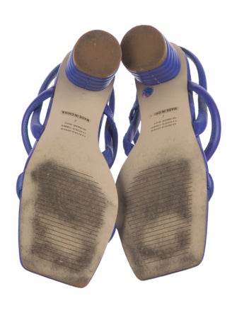 Intentionally Blank Leather Slingback Sandals