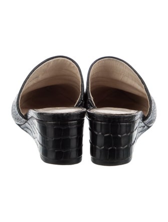 Intentionally Blank Leather Mules