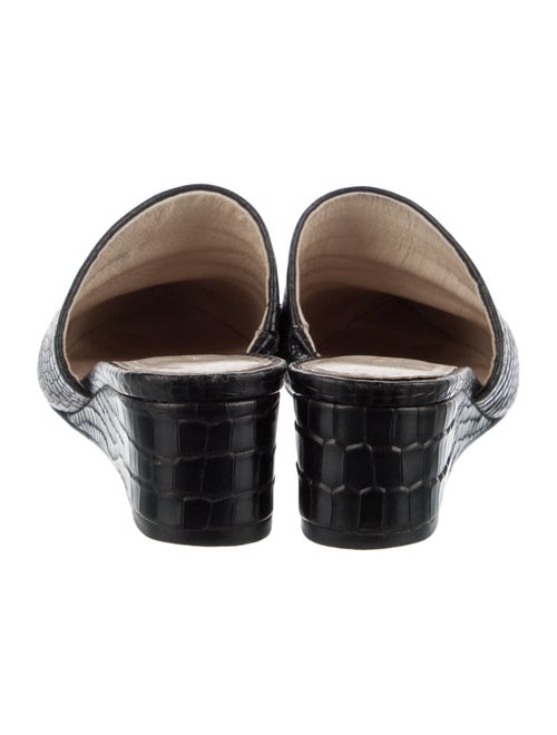 Intentionally Blank Leather Mules