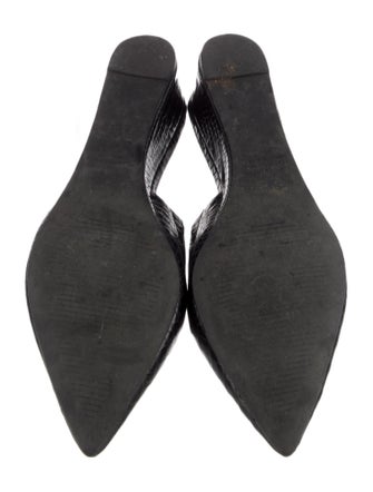 Intentionally Blank Leather Mules