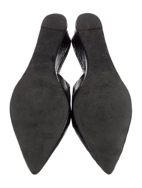 Intentionally Blank Leather Mules