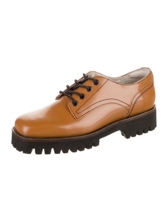 Intentionally Blank Leather Oxfords