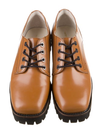 Intentionally Blank Leather Oxfords
