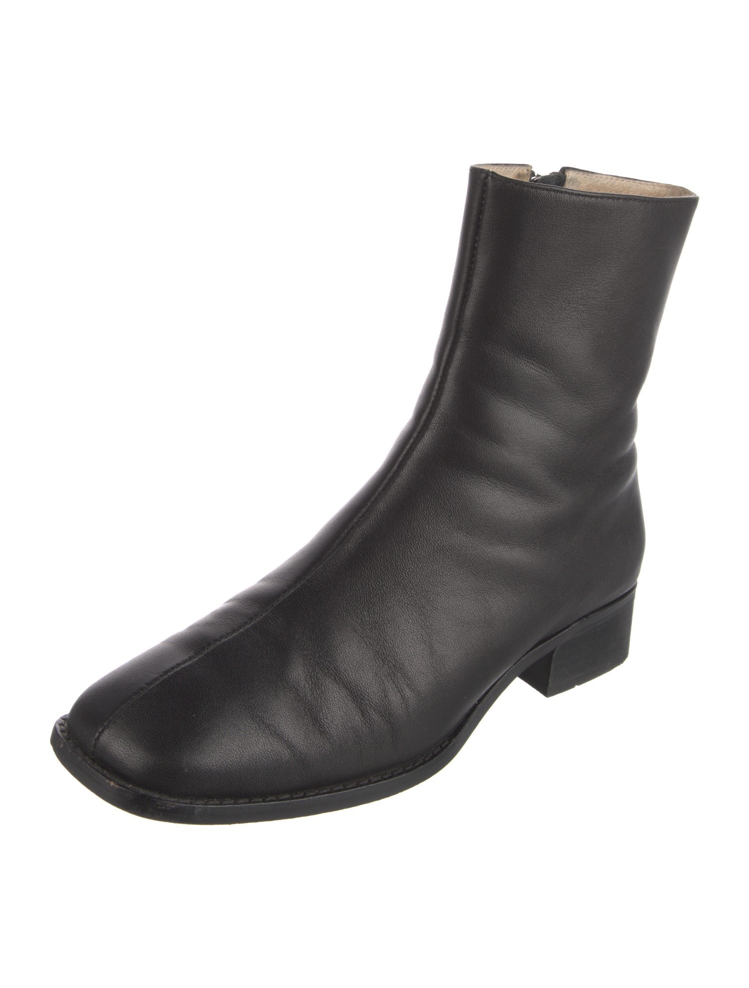 Intentionally Blank Leather Boots