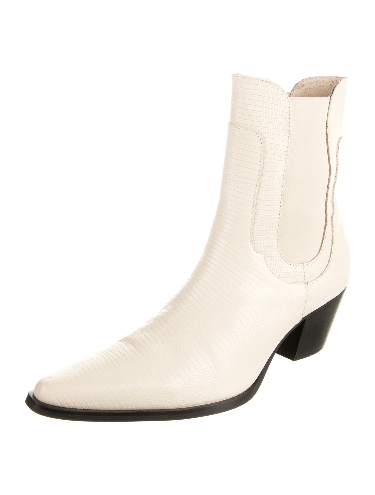 Intentionally Blank Leather Western Boots