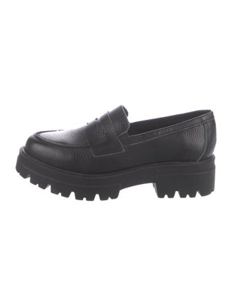 Intentionally Blank Leather Loafers