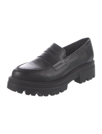 Intentionally Blank Leather Loafers