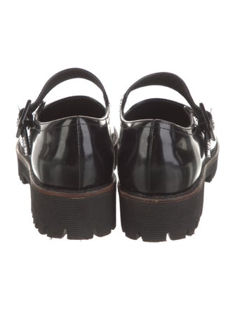 Intentionally Blank Leather Mary Jane Flats