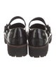 Intentionally Blank Leather Mary Jane Flats