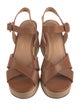 Intentionally Blank Leather Slingback Sandals
