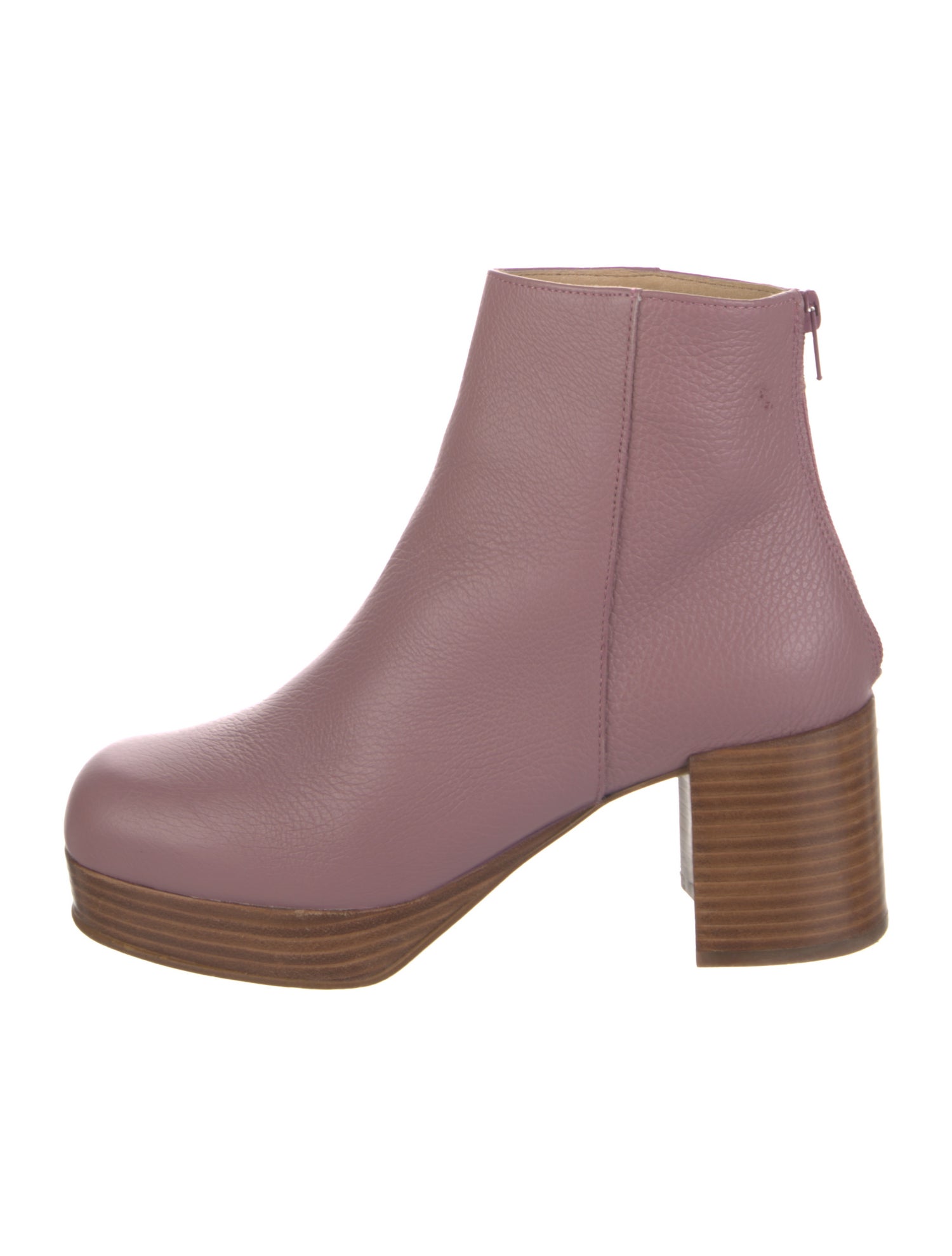 Intentionally Blank Leather Boots