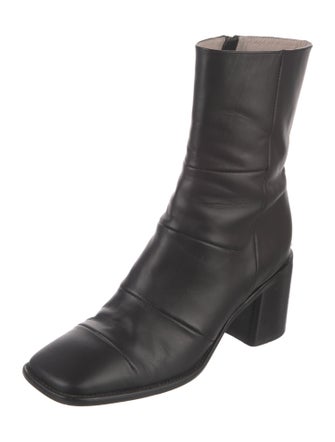 Intentionally Blank Leather Boots