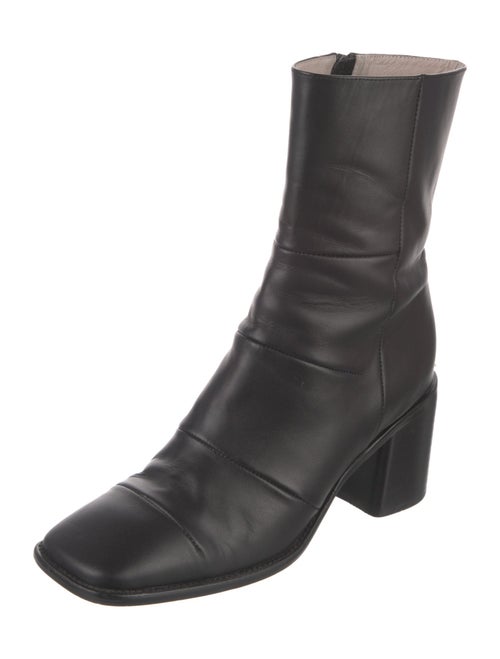 Intentionally Blank Leather Boots