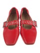 Intentionally Blank Leather Mary Jane Flats