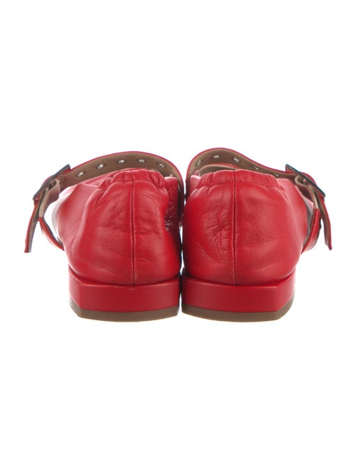 Intentionally Blank Leather Mary Jane Flats