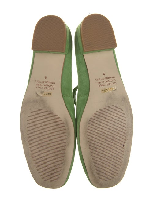 Intentionally Blank Suede Mary Jane Flats