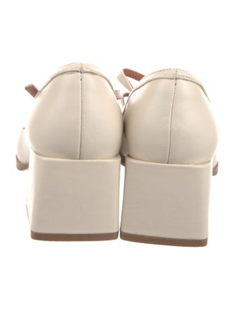 Intentionally Blank Leather Pumps