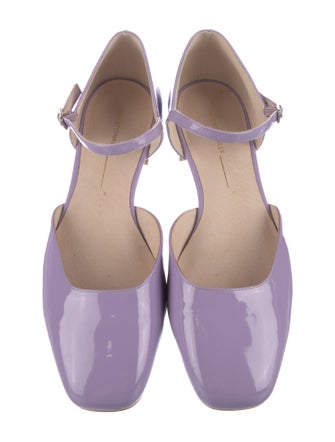 Intentionally Blank Patent Leather D'Orsay Flats