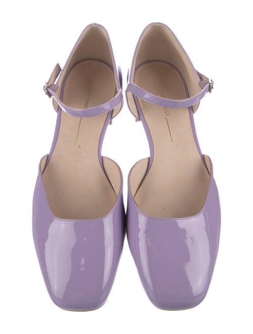 Intentionally Blank Patent Leather D'Orsay Flats