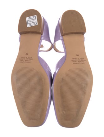 Intentionally Blank Patent Leather D'Orsay Flats